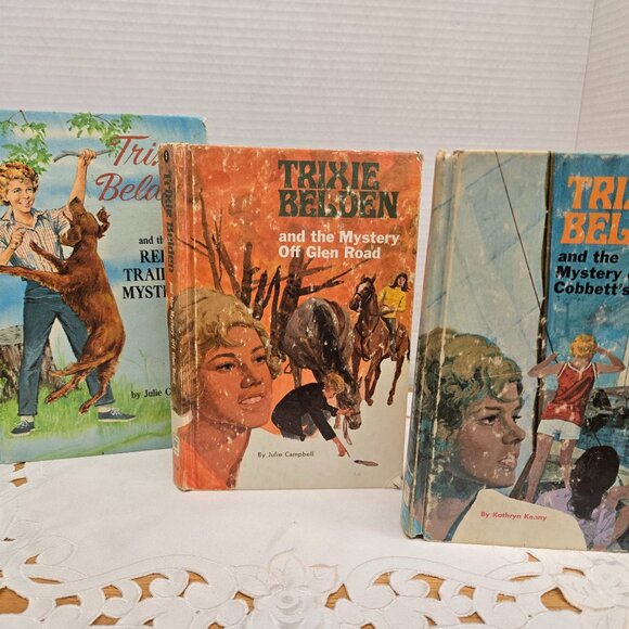 Trio of vintage hardcover Trixie Belden Books - Picture 1 of 1